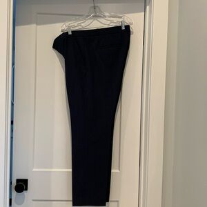 Italian wool women’s navy slacks.